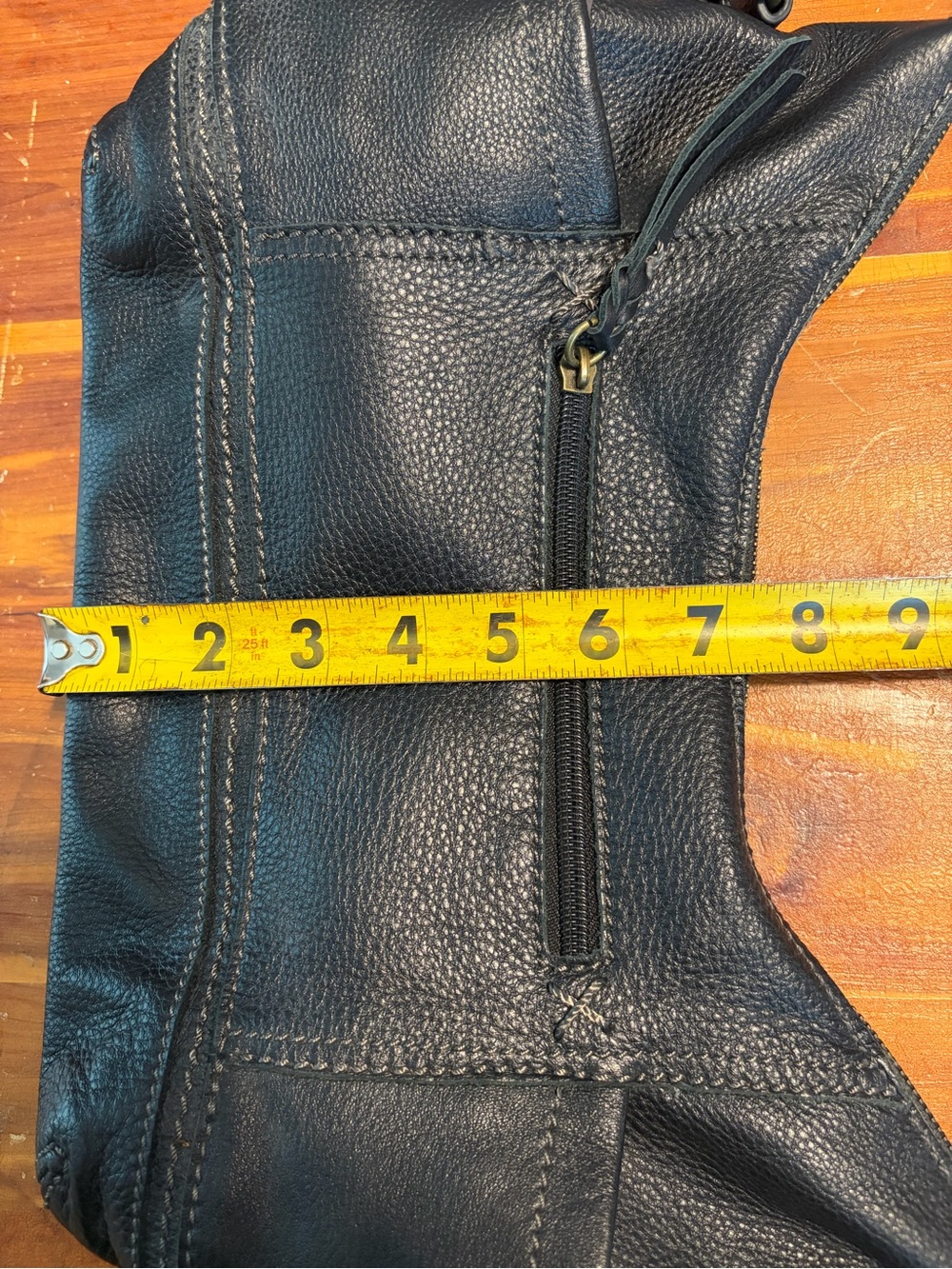 The Sak Kendra Black Pebbled Leather Hobo - Picture 8 of 8